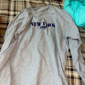 Brandy Melville Logo Long Sleeve Tee
